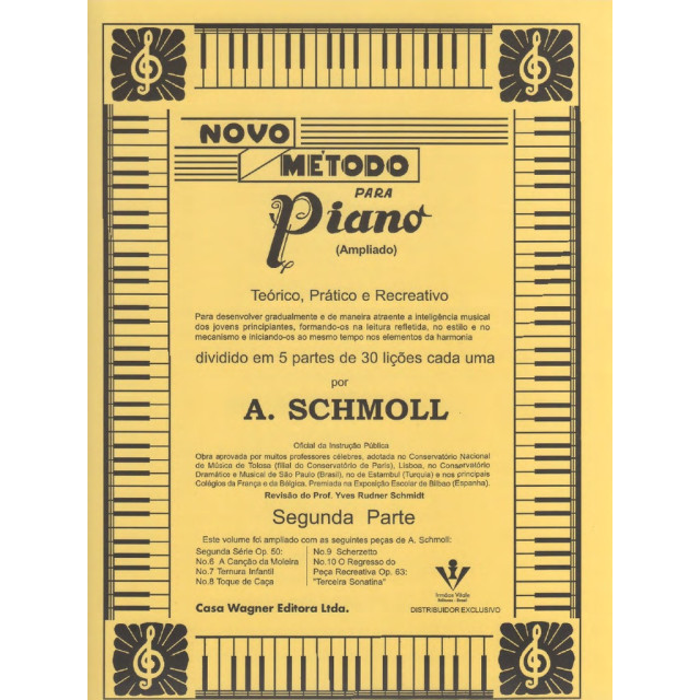 MÉTODO SCHMOLL PARA PIANO VOLUME II