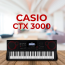 Teclado Musical Casio Ctx 3000 Preto