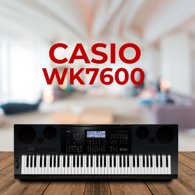 Teclado Musical Casio Wk7600 Workstation