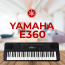 Teclado Musical Yamaha E360 C/fonte