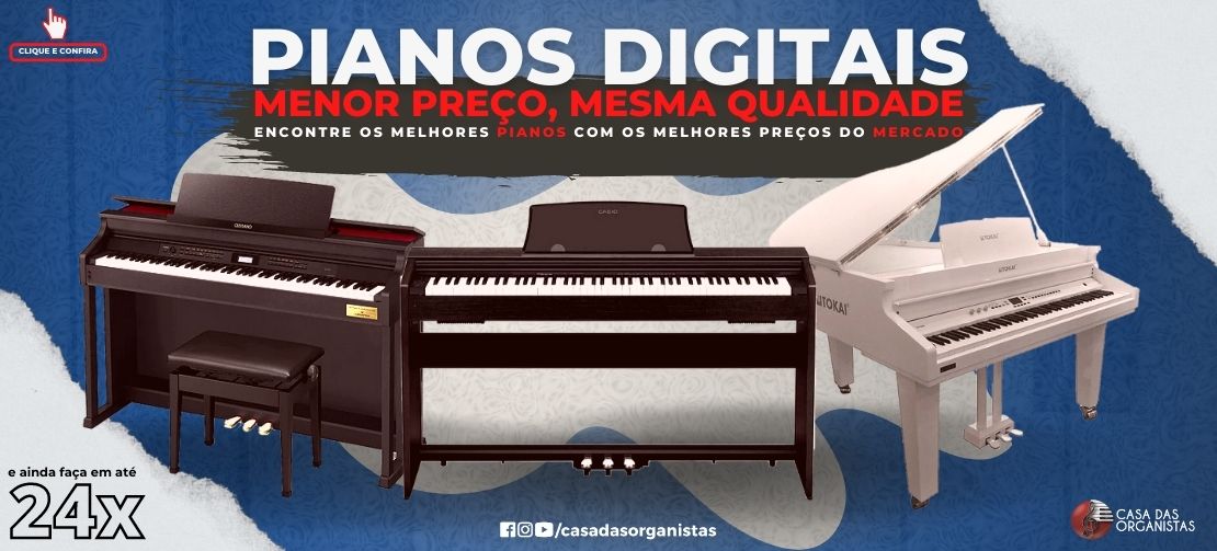 Piano digital preço barato