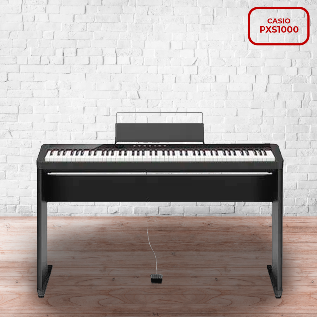 Piano Digital Casio Pxs1000 Preto Privia  + Estante